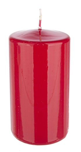 Red christmas candle 7x13