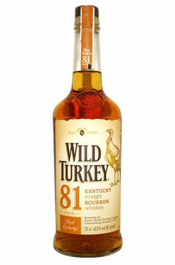 Whisky wild turkey 81 0,7 l estados unidos