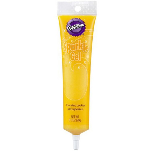 Wilton sparkle gel amarillo 100g