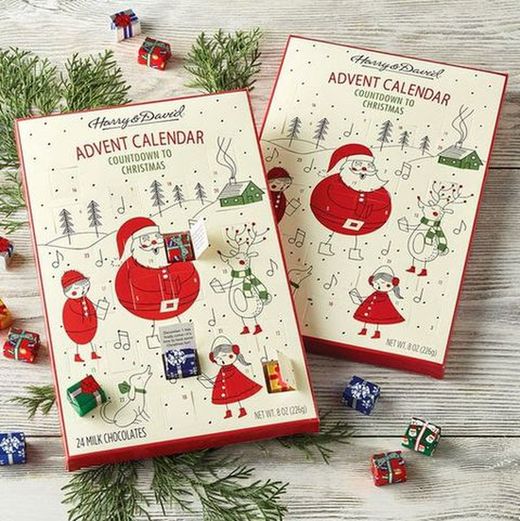 Calendarios Adviento de Chocolate