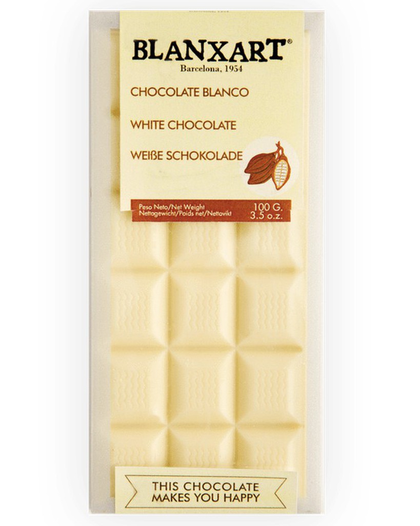 Chocolate Blanco Sin Azúcar Gourmet Rossi Barritas 1 Kg