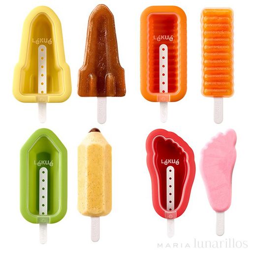 Moldes para hacer helados