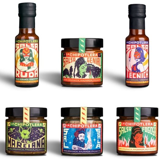 Salsa Chipotle y Salsa Picante