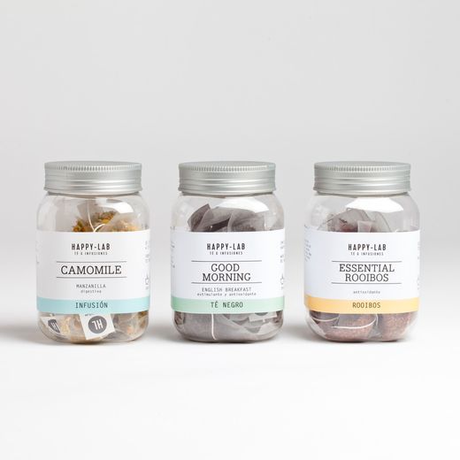 Té e Infusiones Pirámides Happy-Lab