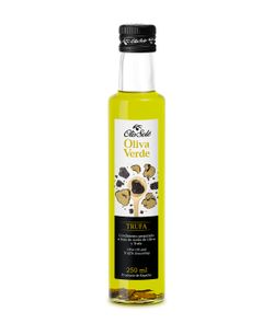 Aceite de Oliva Arbequina Trufa 40 ml AOVE Oliva Verde Olis Solé