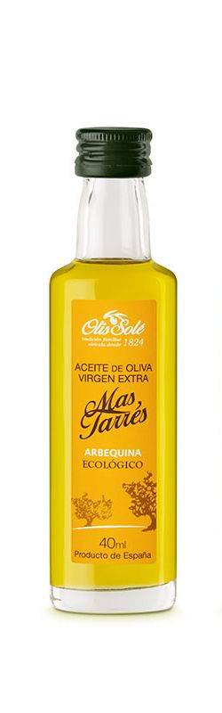 Aceite de Oliva Virgen Extra Ecológico Arbequina 40 ml Mas Tarrés