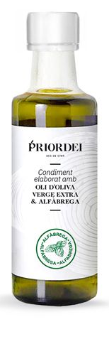 Aceite de Oliva Virgen Extra Priordei Vincles con Albahaca 100 ml