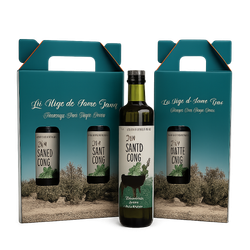 Aceite de Oliva Virgen Extra Santo Tomé Estuche Cartón 3 Botellas 500 ml Sierra de Cazorla Jaén