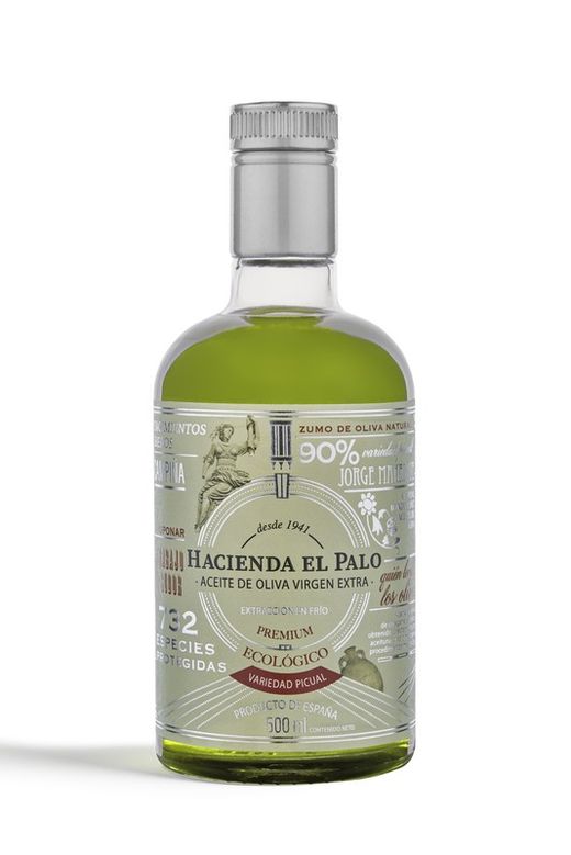 Aceite Oliva Virgen Extra Ecologico 500Ml (Alba) Hacienda El Palo Premium