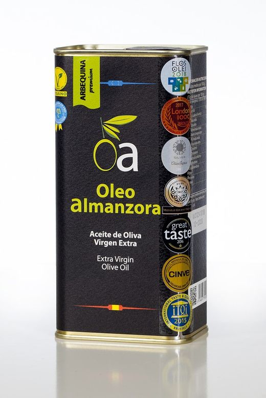 Εξαιρετικό παρθένο κουτί ελαιόλαδου 500 ml Arbequina Oleo Almanzora