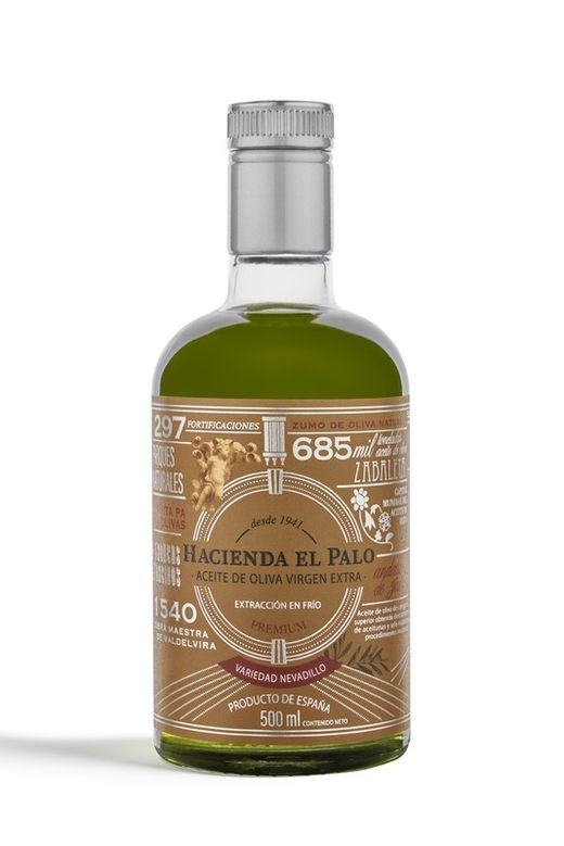 Aceite Oliva Virgen Extra Nevadillo Blanco 500Ml (Alba) Hacienda El Palo Premium