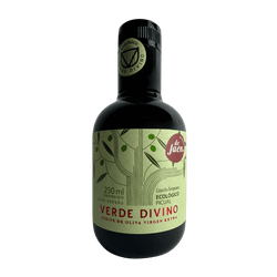 Aceite Oliva Virgen Picual Ecológico 250 ml Verde Divino AOVE Gourmet Jaén