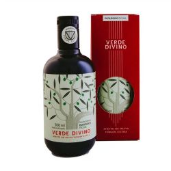 Aceite Oliva Virgen Picual Ecológico 500 ml Verde Divino AOVE Gourmet Jaén