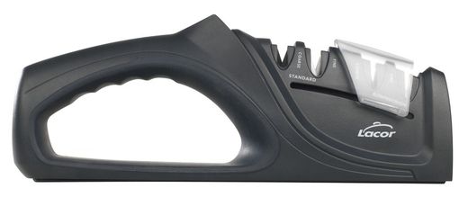 Afiador de faca manual duplo Lacor