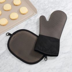 Agarrador cocina-silicona negro oxo