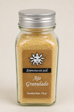 Ajo Granulado  Especias del Sol 110 grs
