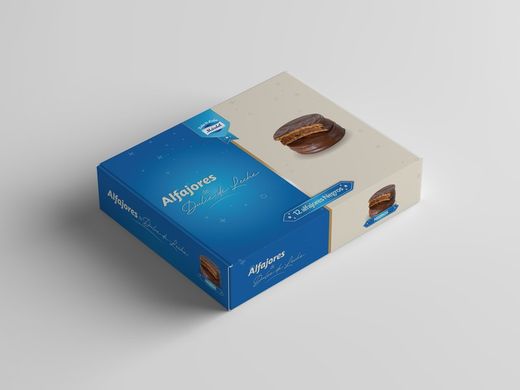 Cioccolato Bianco Argentino Alfajores 3ds Scatola da 50 Grs Mardel