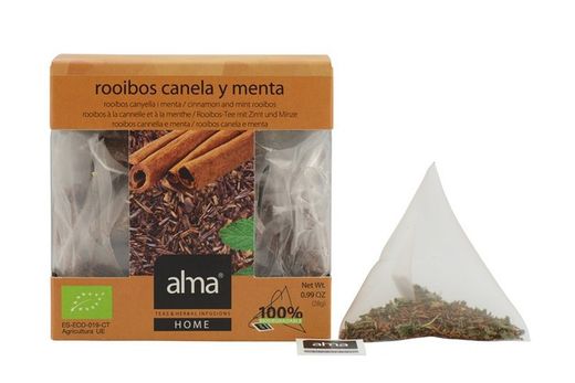 Alma home rooibos canela menta ecológico 15ud