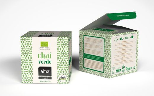 Alma home thé vert bio chai 15ud