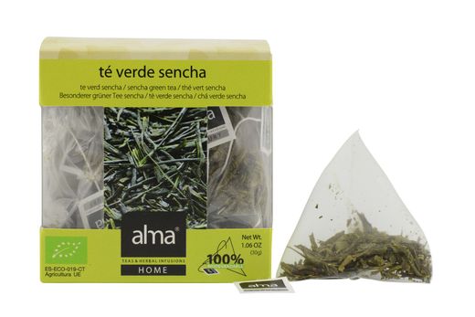 Alma casa chá verde sencha eco 15u