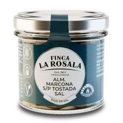 Frasco de Sal Torrado com Amêndoas Marcona Descascadas 90 g Nozes La Rosala