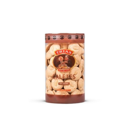 Mandelnødder 1300 gr trias kiks (særlig krukke)