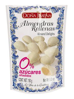 Almendras S/Azúcar Doña Jimena 150g Especial Navidad