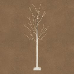 Árbol de Navidad LED Blanco Frío 180 LED con Adaptador 150 x 50 cm Edelmann