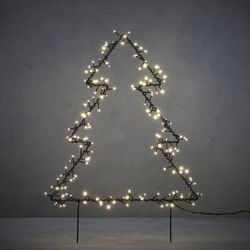 Christmas Tree Decoration Lights 115 LED 75 Cms High 8 Functions Edelmann
