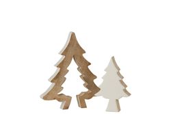 Golden Christmas Tree Puzzle Decoration