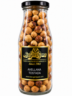 Avellana Tostada Botella Cristal 275 grs Les Garrigues