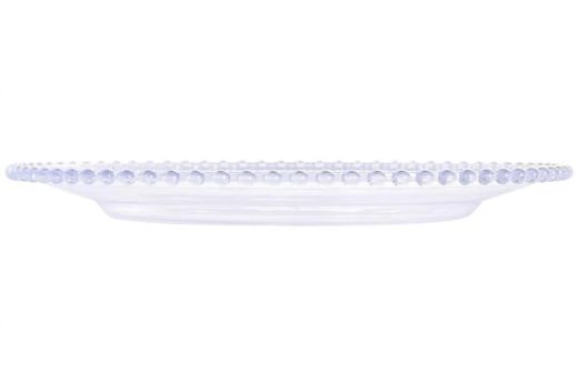 Bajoplato Plateado Decorativo de Navidad Ø 33 cm