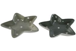 Ceramic Tray Christmas Star