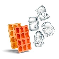 Bandeja silicona cubitos perros y gatos set 2 unidades Zoku