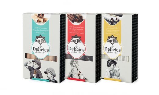 Neula Chocolate Gourmet Wafer 120 grs Delicies Saint Tirs