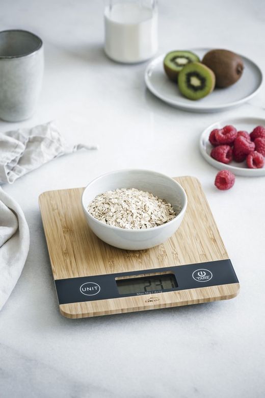 Balança Com Base De Bambu 5 Kg Lacor