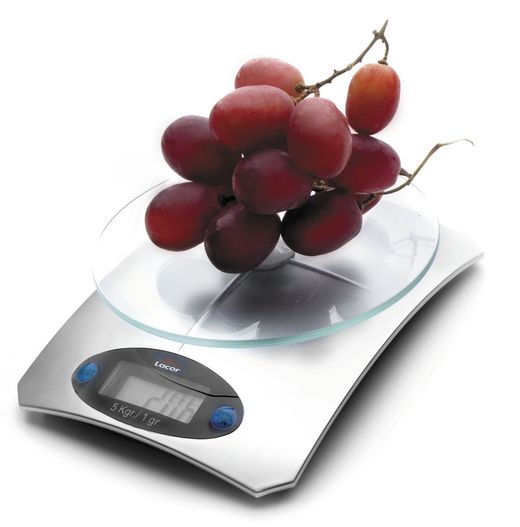 Επιτραπέζια Ζυγαριά Lacor Glass 5Kg 1Gr