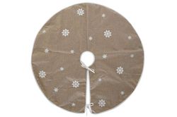 105 cm Diameter Christmas Tree Base with Snowflakes