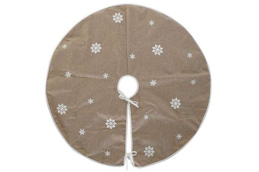 105 cm Diameter Christmas Tree Base with Snowflakes