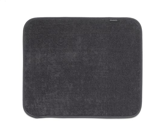 Bayeta escurreplatos de microfibra 47x40 cm Gris Oscuro Brabantia