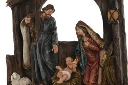 Belén de Navidad de Resina 19,5 x 7,5 x 21,5 Multicolor