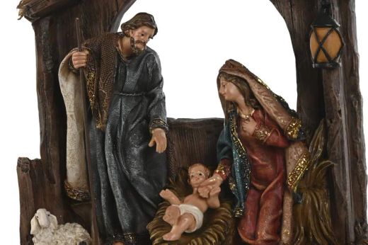 Belén de Navidad de Resina 19,5 x 7,5 x 21,5 Multicolor