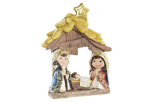 Julkrubba Födelseställning Traditionell