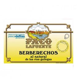 Berberechos al natural 35/45 piezas OL115 g Paco Lafuente