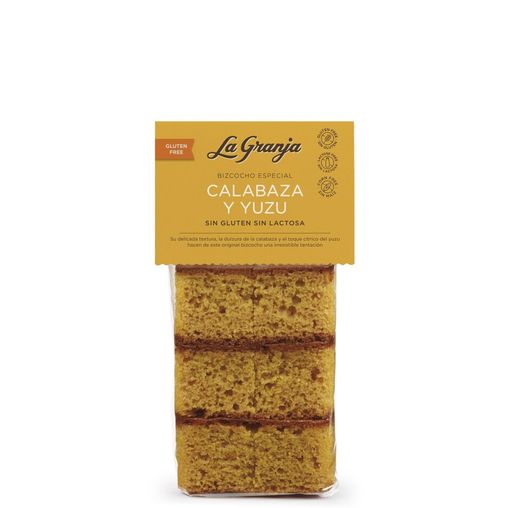 Bolo com Abóbora e Yuzu Sem Glúten La Granja 350 Grs