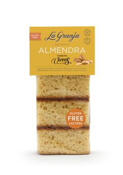 Bizcocho sin gluten de almendra Vicens La Granja