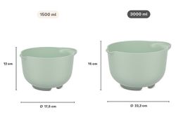 Bol Mezclador Postres Chef It Mepal 3000 ml coral