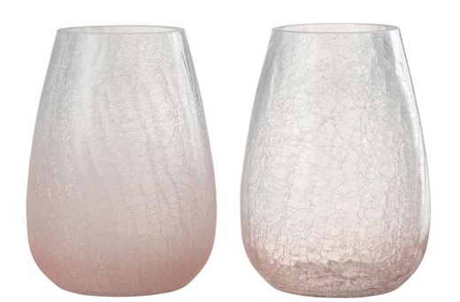 Christmas Crackle Candle Holder Bowl Large