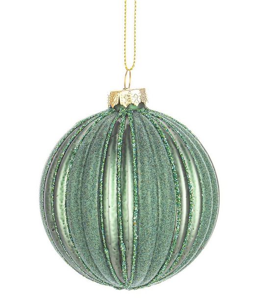 Bola de Natal Vidro Árvore Cor Verde Diam 80 cms Feito à Mão Bizzotto