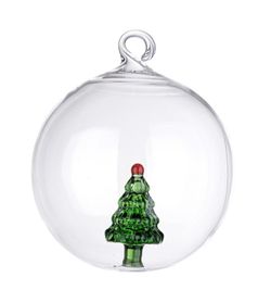 Julboll Kristall Julgran med Julgran Diam 80 cm Handgjord Bizzotto